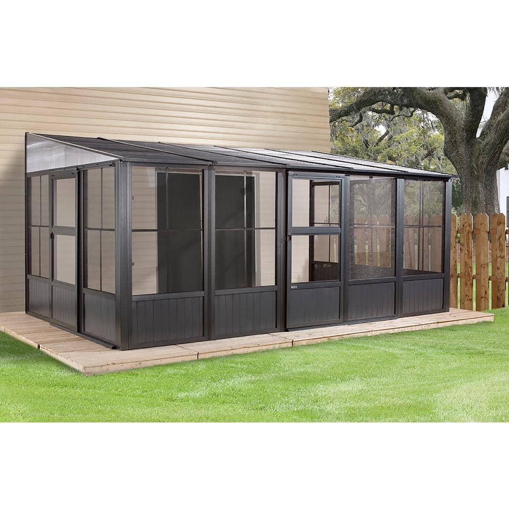 Sojag Charleston 16 Ft. W x 10 Ft. D Aluminum Patio Gazebo
