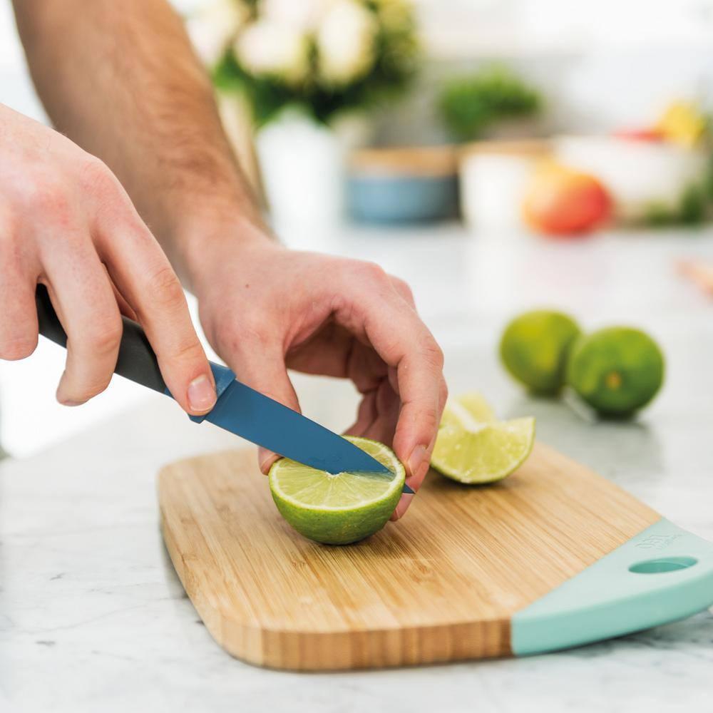 BergHOFF Leo 3.25" Stainless Steel Paring Knife, Blue