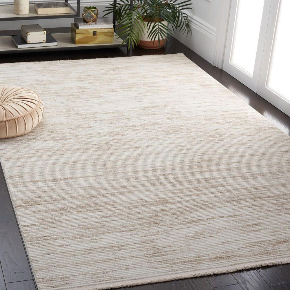SAFAVIEH Whisper Zoolander Camo Area Rug, Ivory/Beige, 9' x 12'