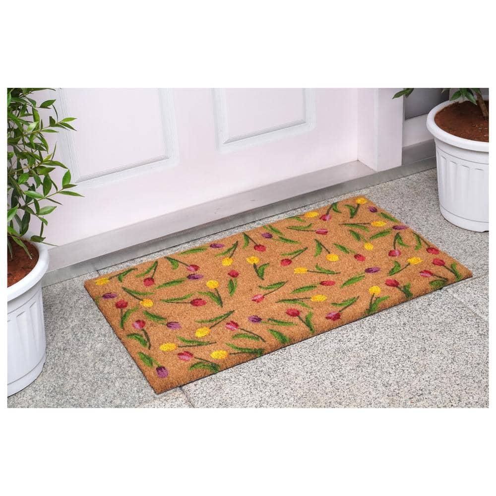 Calloway Mills Colorful Tulips Doormat