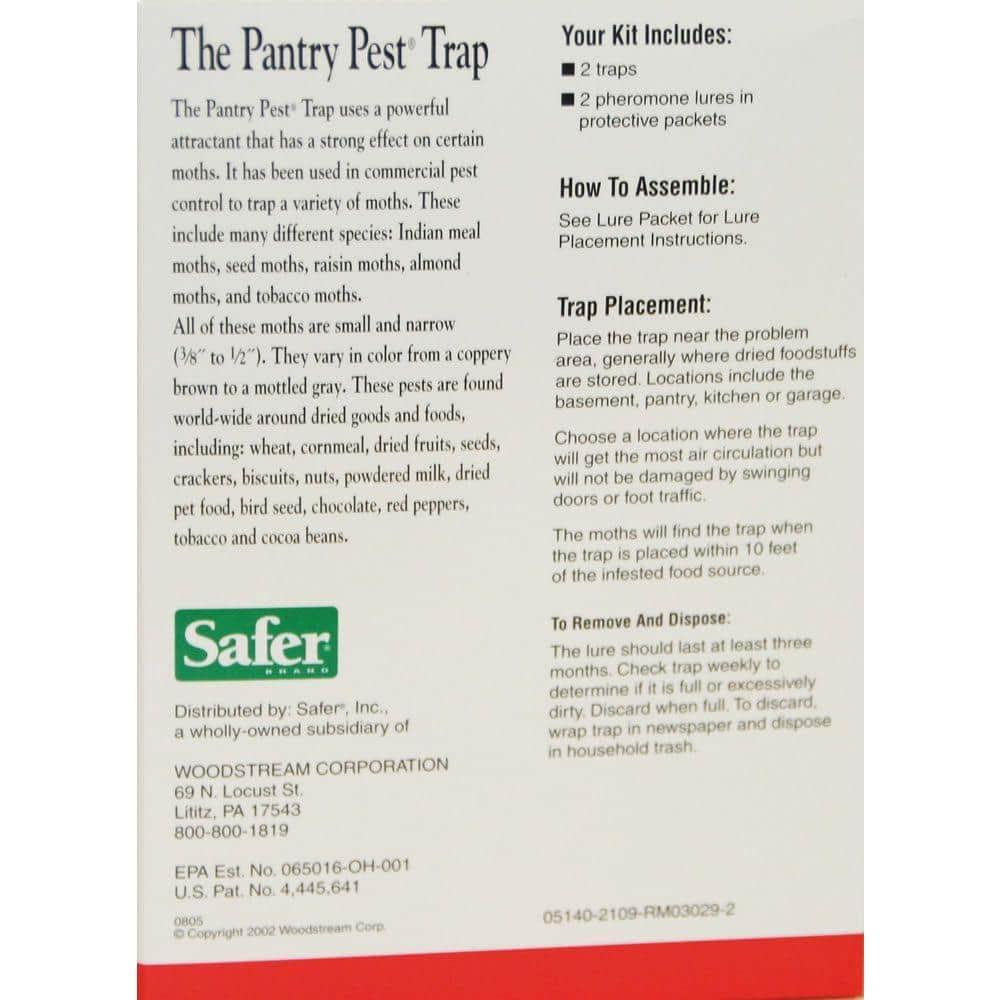Safer Brand The Pantry Pest Insect Trap 2 pk