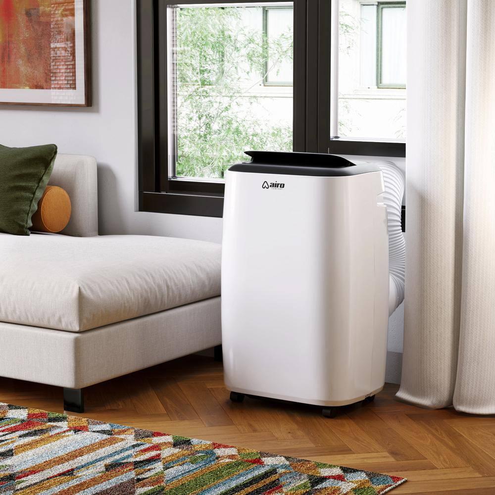 Airo Portable Air Conditioner 10000 BTU (14000 BTU ASHRAE), Standing AC Unit with DIY Window Kit