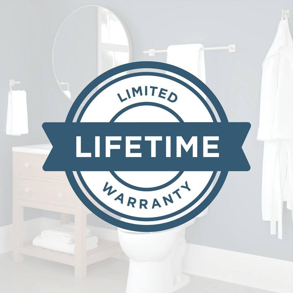 Franklin Brass Nash 4-Piece Bath Hardware Set 18" Towel Bar w/ Extender Toilet Paper Holder Towel Holder Towel Hook NASH64-SG