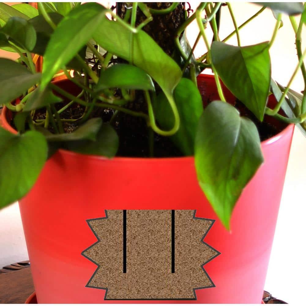 30" Brown Metal Totem Pole Plant Support