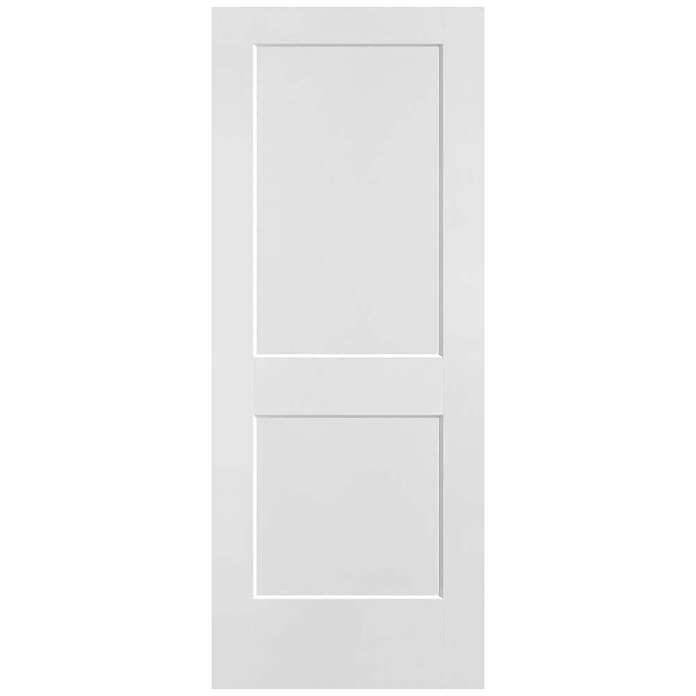 Door to Door Door Company 2 Panel Primed Shaker Style Bifold