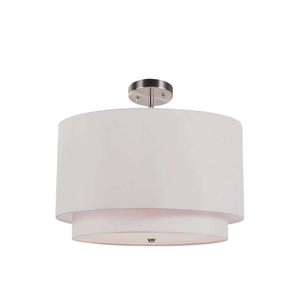 Trans Globe Lighting Pnd-802 Three Light Double Shade Pendant From The Young And Hip