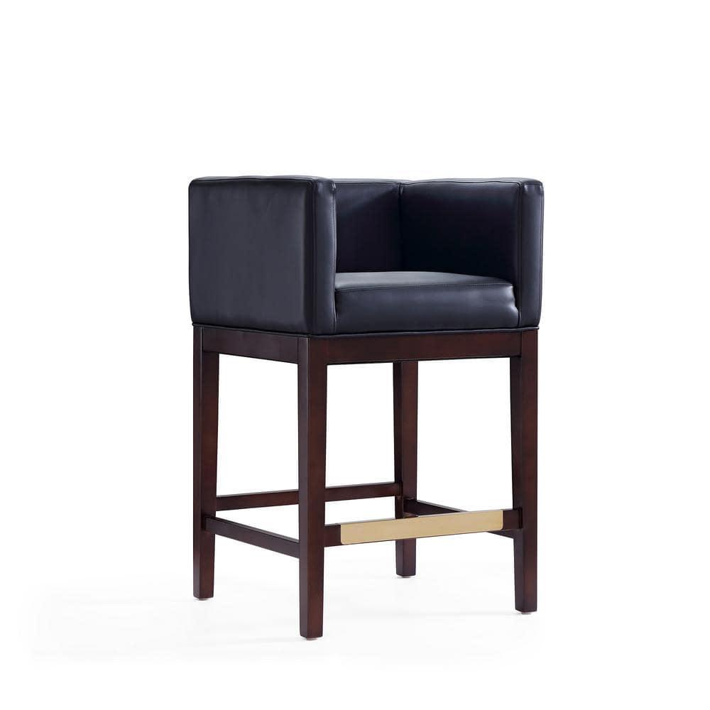 Kingsley Upholstered 30'' Counter Stool with Solid Wood Frame
