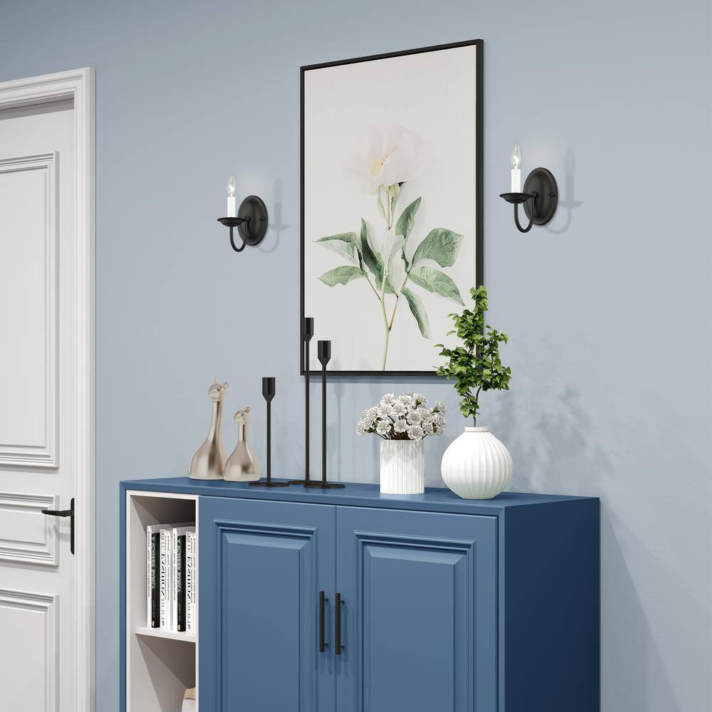 Livex Lighting - Home Basics - 1 Light Wall Sconce in Farmhouse Style - 4.25
