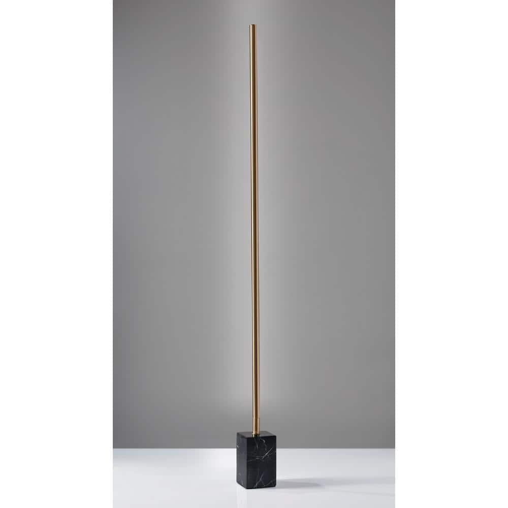 Modern LED Marble Floor Lamp (65")