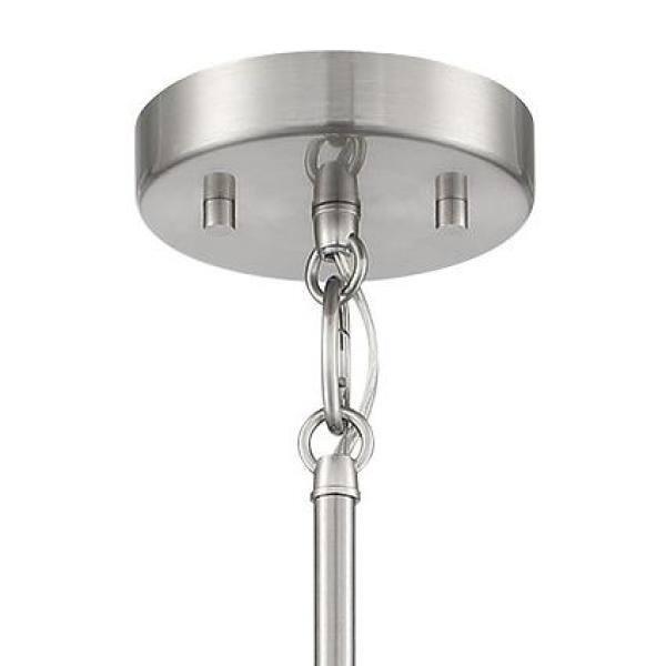 Minka Lavery Beckonridge Coal With Clear Chandelier