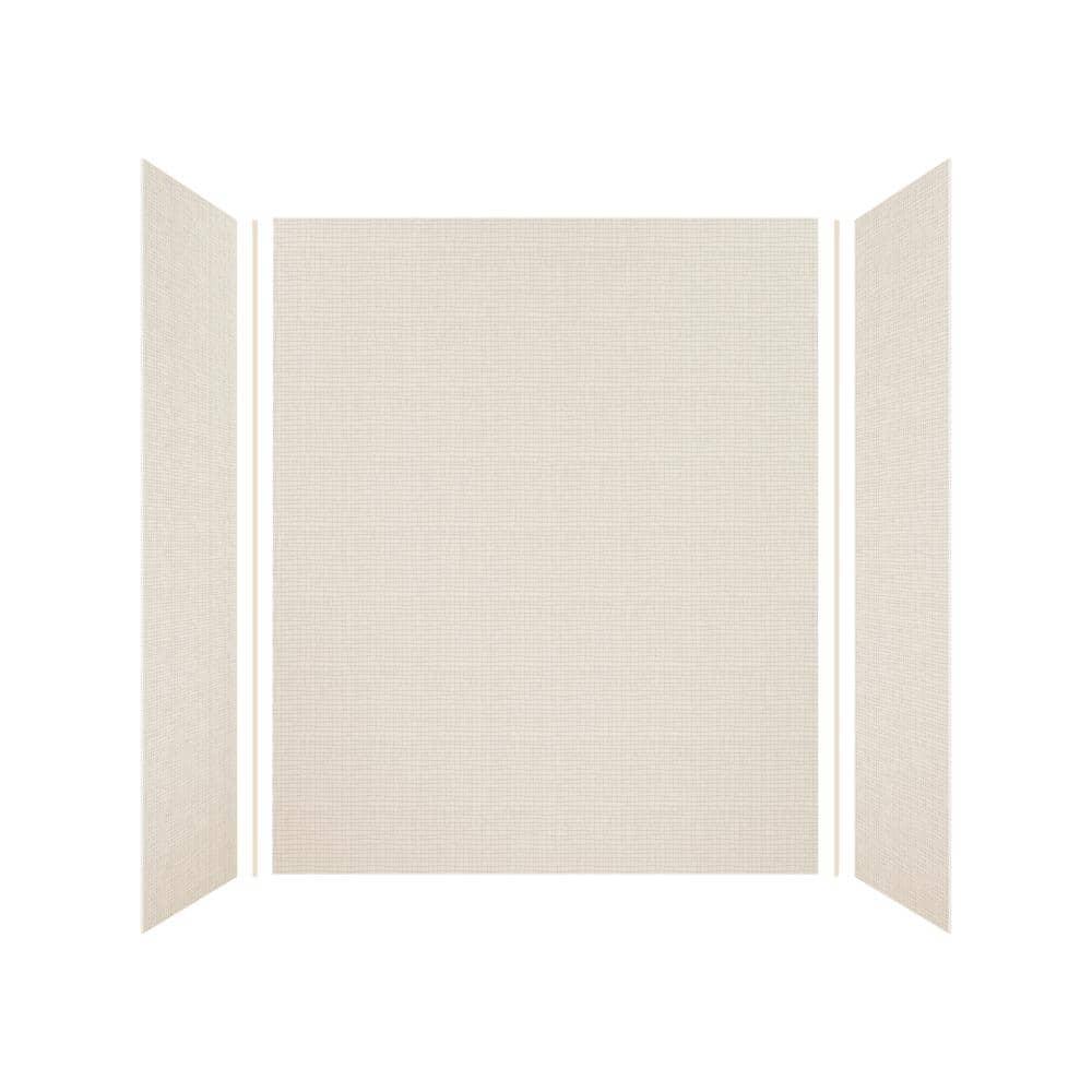 Transolid Expressions 60'' W 36'' D 72'' H Glue Up Solid Surface Wall