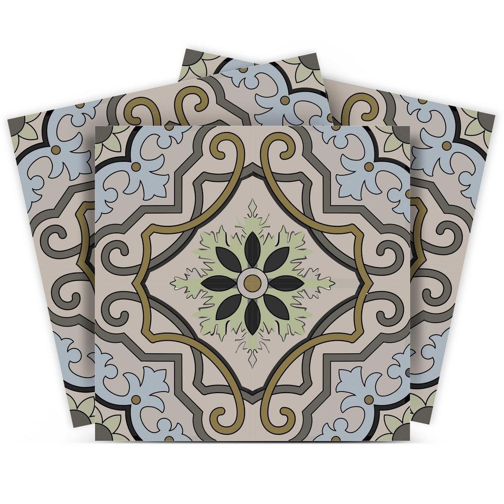 Mi Alma 12'' W x 12'' L Vinyl Peel and Stick Mosaic Tile (Set of 24)