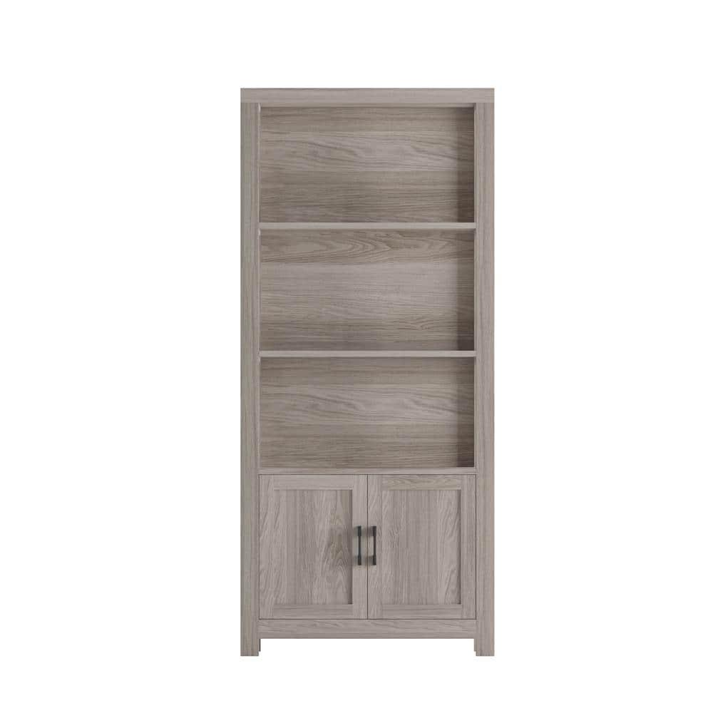 Martha Stewart Teague Martha Stewart 68" Shaker Bookcase with Storage Cabinet