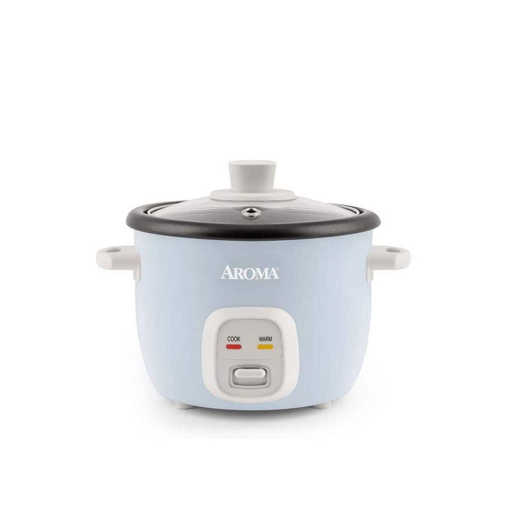 Aroma® 4-Cups (Cooked) / 1Qt. Rice & Grain Cooker, Blue