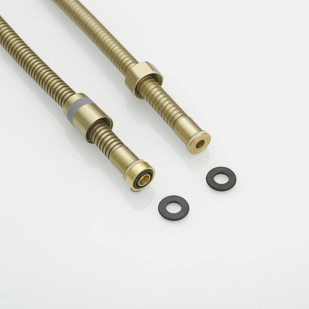 VIBRANTBATH 71 In. Modern Flexible Handheld Shower Hose Replacement For Bathing Toilet Cleaning Pet With Brass Fitting In Chrome 180-BG