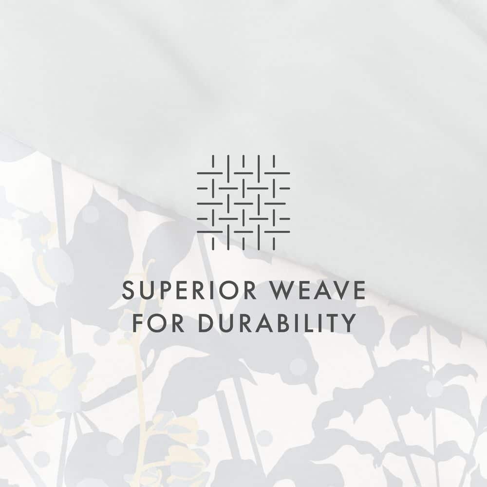 Boho Flower Reversible Duvet Cover Set