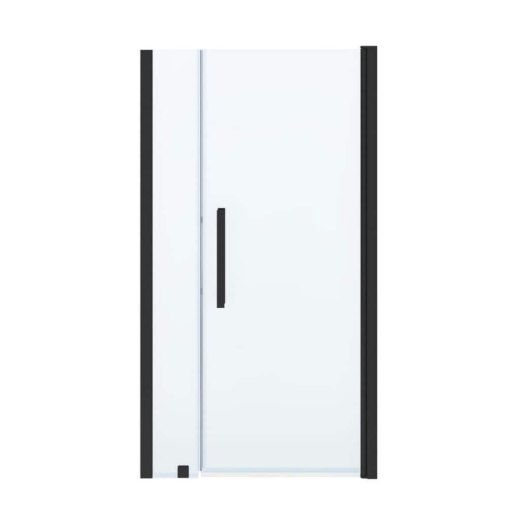 OVE Decors Pasadena 39 7/16 To 41 3/8 In. W X 72 In. H Alcove Frameless Pivot Shower Door