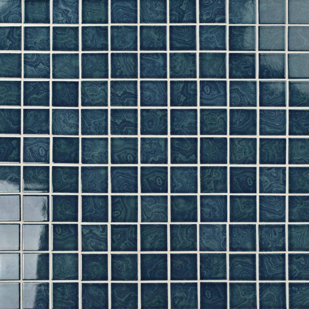Resort 12 " x 12 " Porcelain Mosaic Floor & Wall Tile