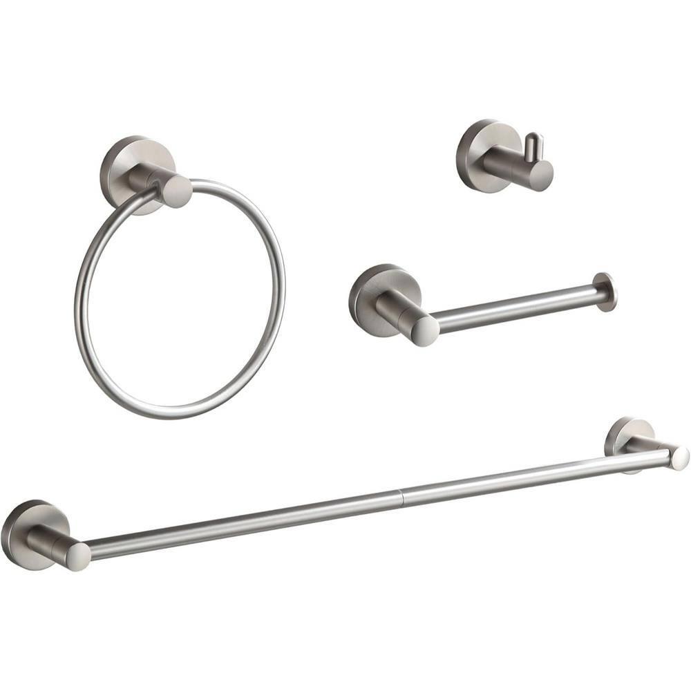 Beloky JA2QPF 4 - Piece Bathroom Hardware Set