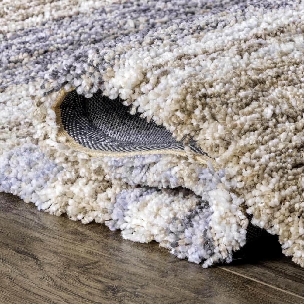 8'x10' Drey Ombre Shag Area Rug Denim - nuLOOM
