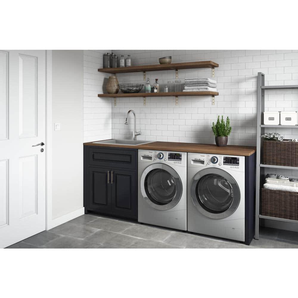 22 x 12 in. Topmount Laundry Deep Utility Sink with 16 Gauge Stainless Steel