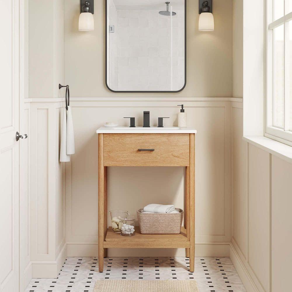 Modway Modway Zaire 23.5" Single Bathroom Vanity Base Only