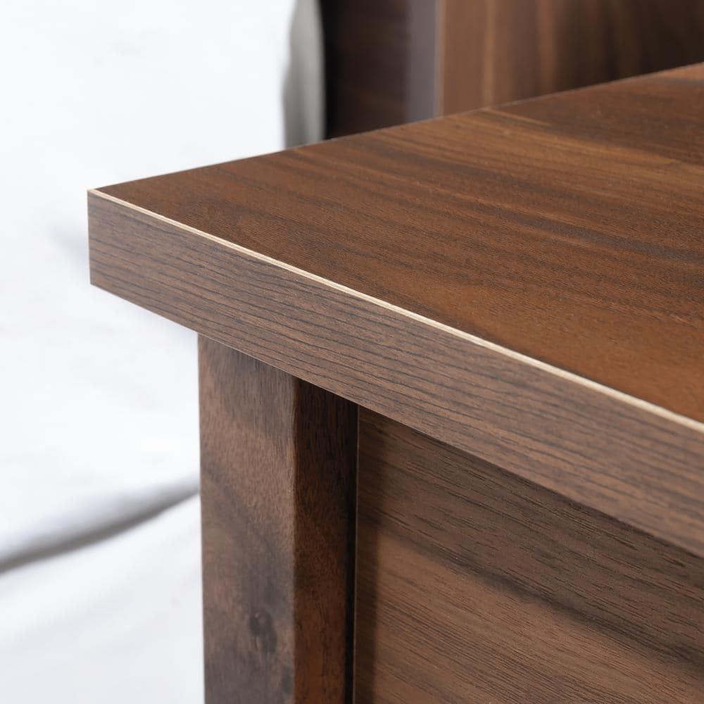 Sauder River Ranch Night Stand, Grand Walnut Finish