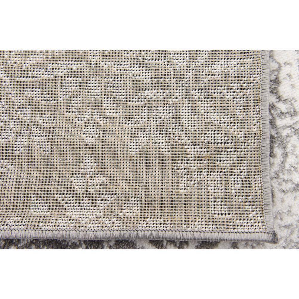 Unique Loom 4' 0 x 6' 0 Sofia Grand Gray Area Rug