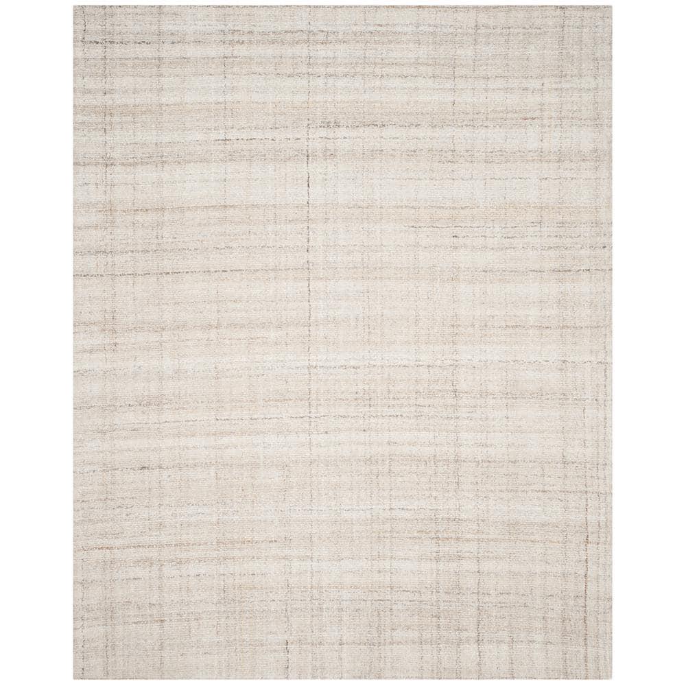 Abstract ABT141 Handmade Indoor Area Rug - Ivory/Beige - 8'x10' - Safavieh