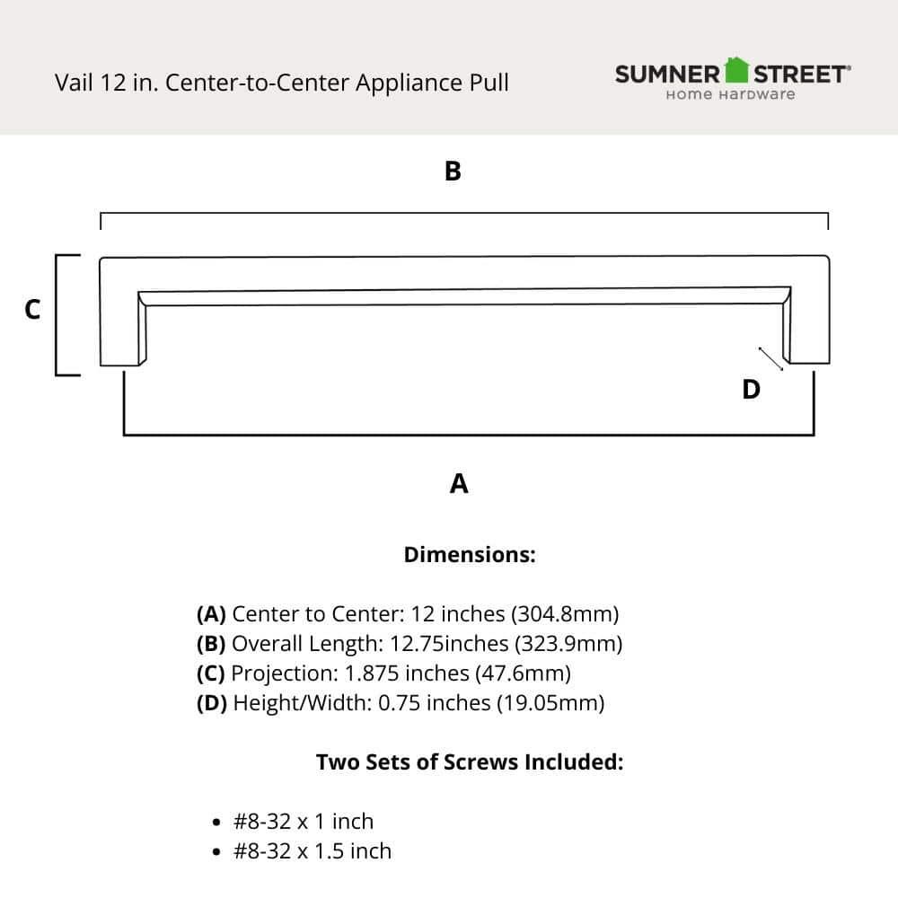 Vail Appliance Bar Pull