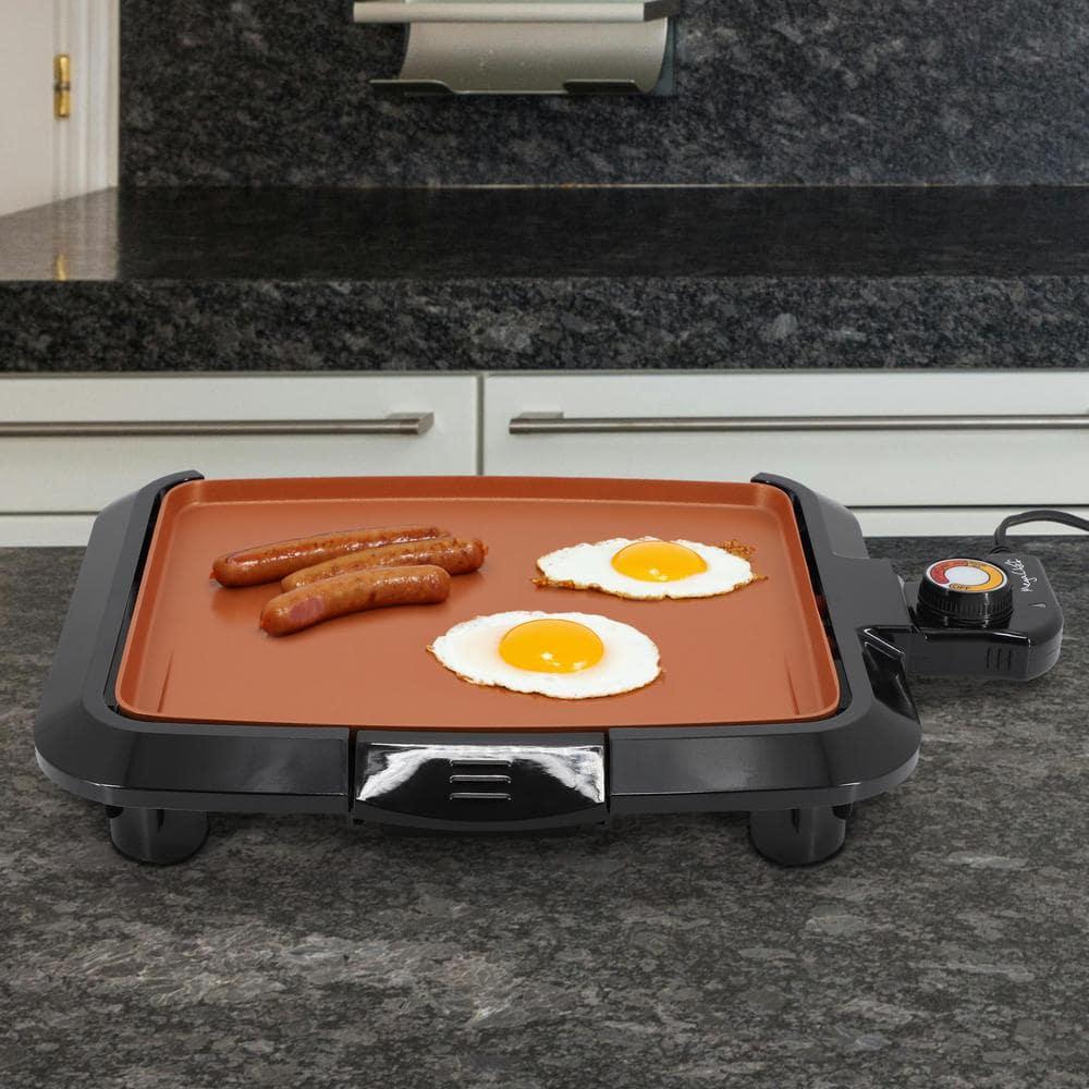 MegaChef MegaChef 10.63 Inch Electric Grill with Copper Coating