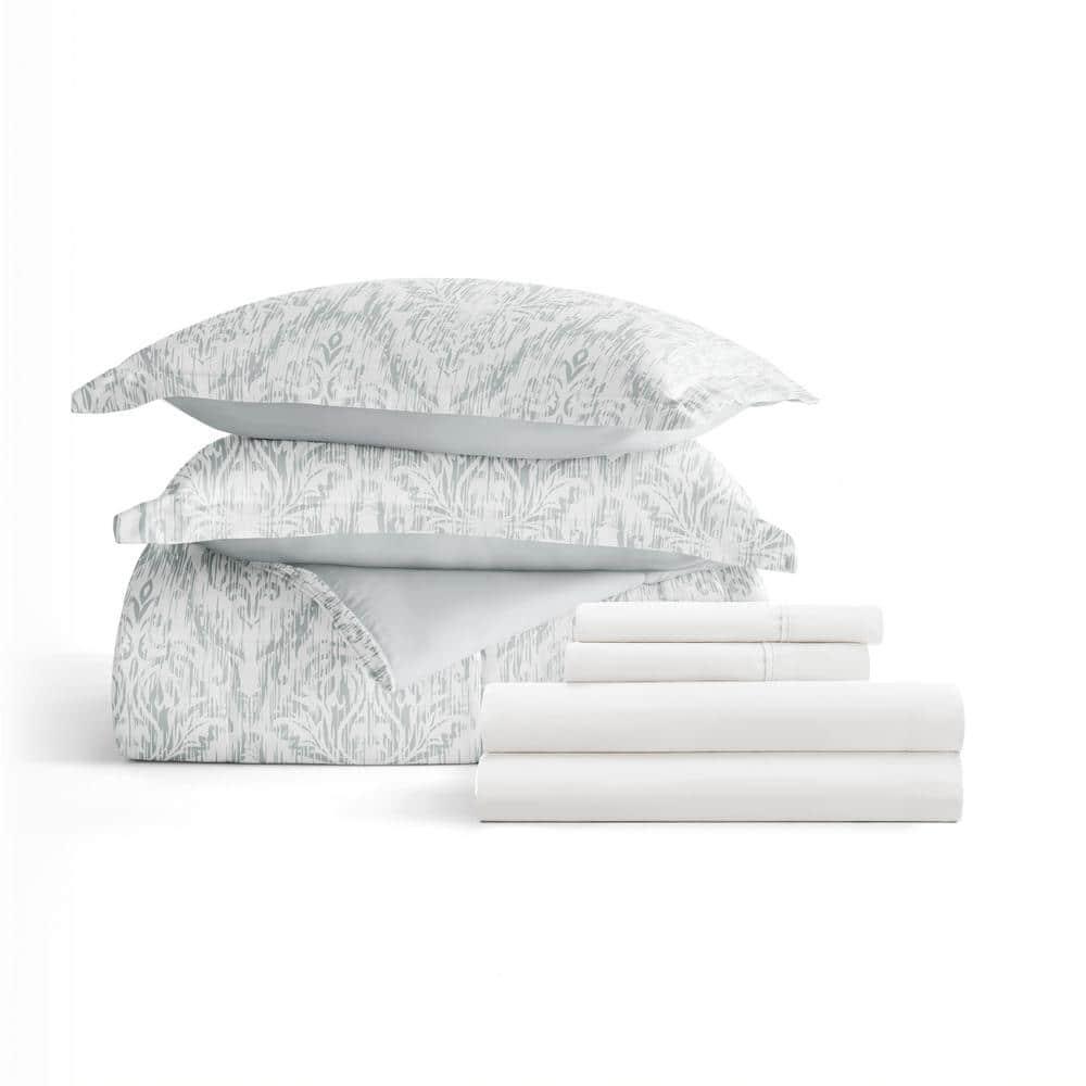 7-Piece Bedding Bundle - Pattern Comforter and Sheet Set