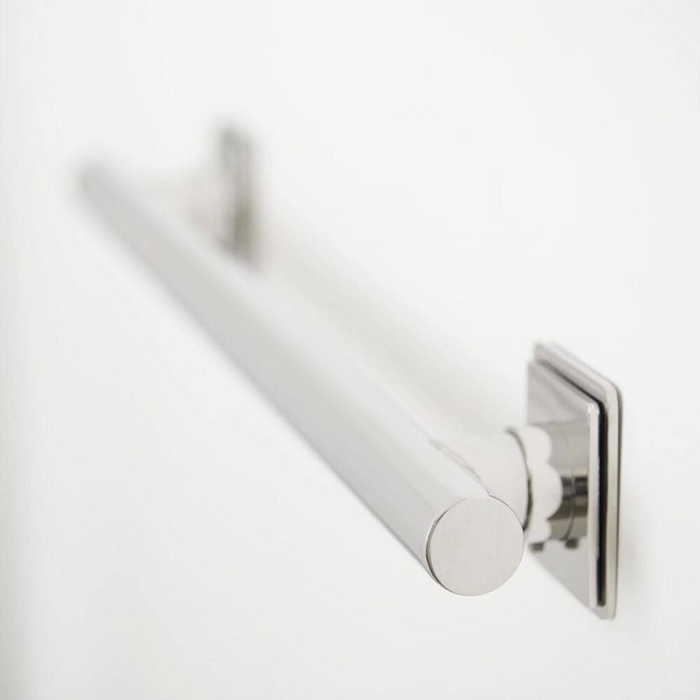 Coronado Modern Grab Bar with Square Flanges