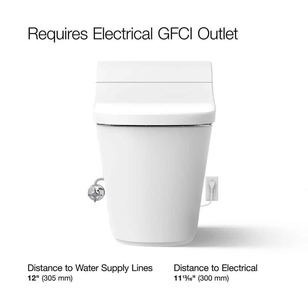 Innate One-Piece Elongated Smart Toilet, Dual-Flush