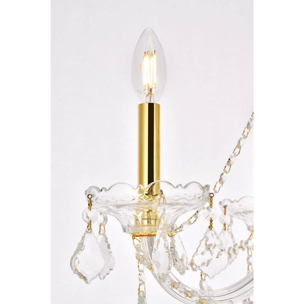 Elegant Lighting Verona 6 - Light Chandelier in  Gold