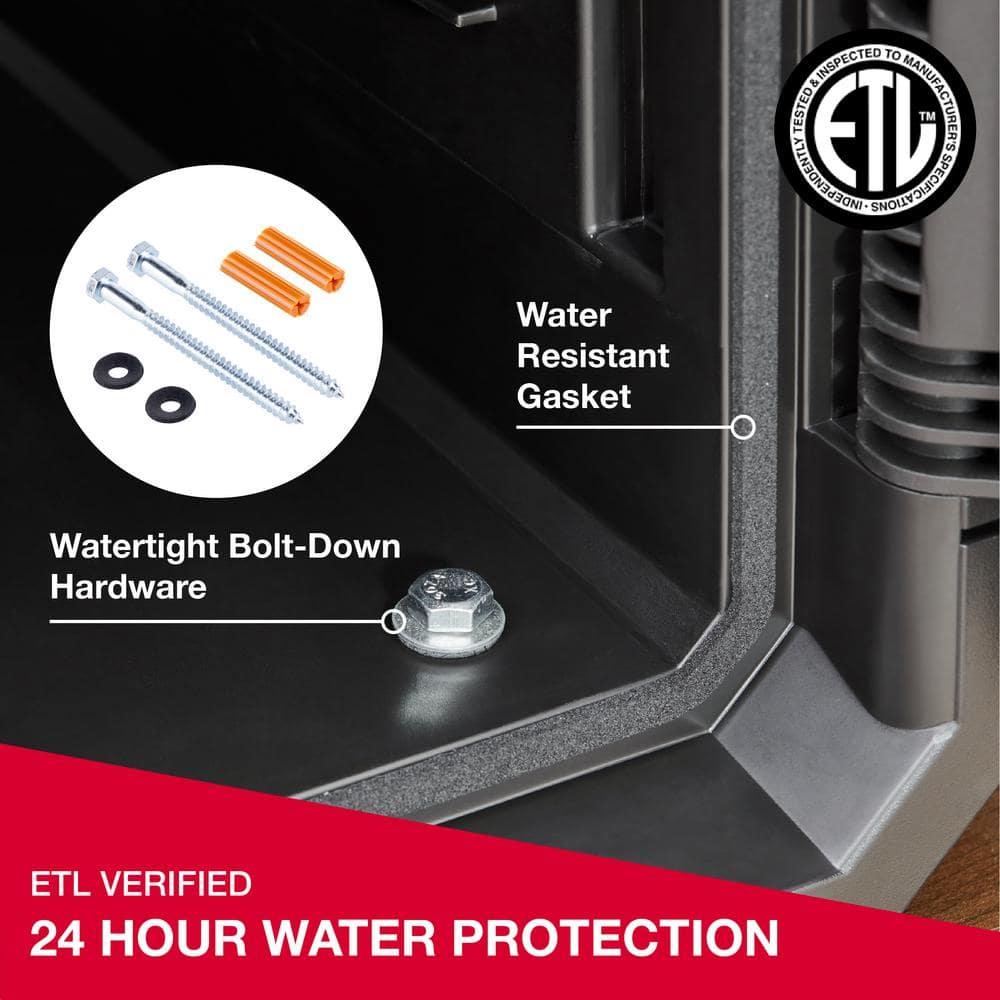 Sentry Safe Home Safe, Fire-Resistant, Water-Resistant with Combination Lock and Override Key
