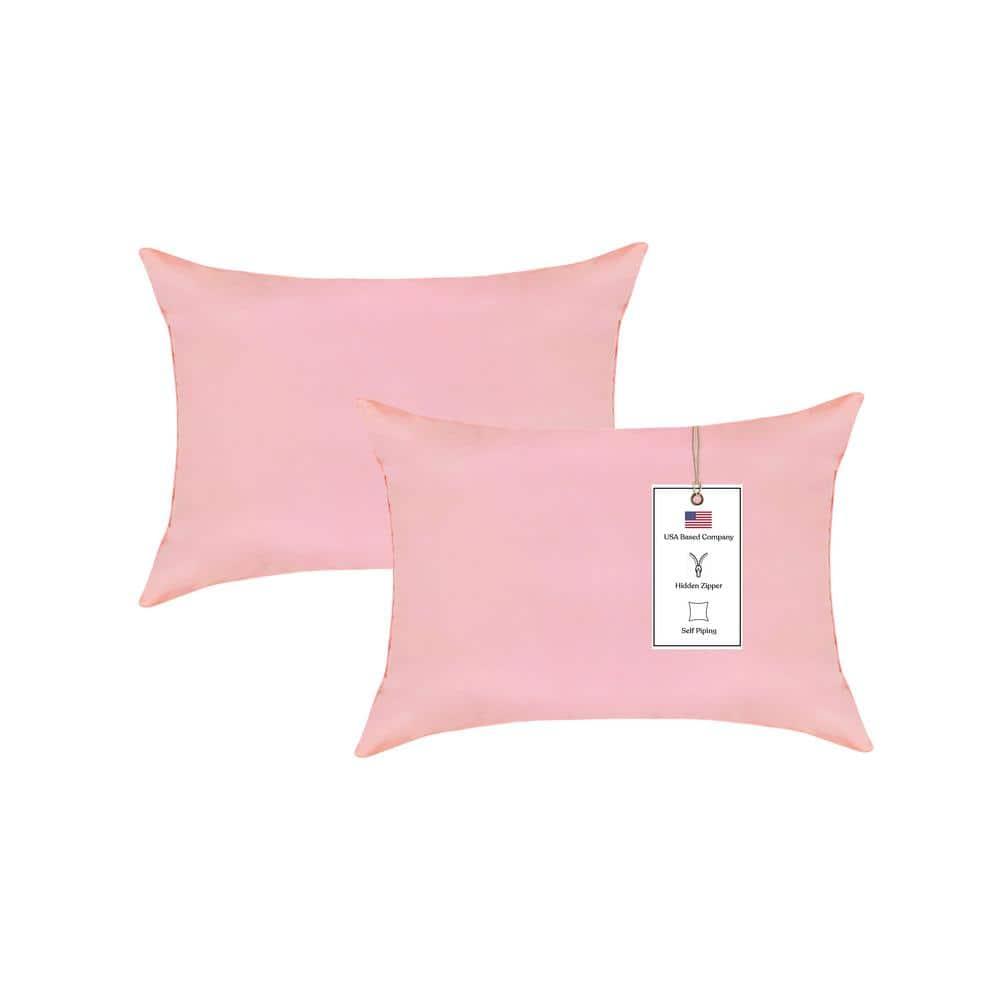 A1 Home Collections LLC Bedding Polyester Lumbar Indoor/Outdoor Pillow Cover (Set of 2)