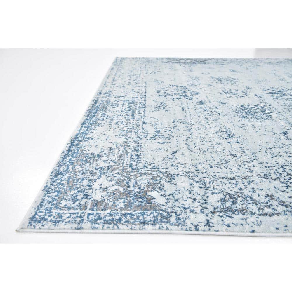 Unique Loom 8' 0 x 11' 0 Sofia Casino Light Blue Area Rug