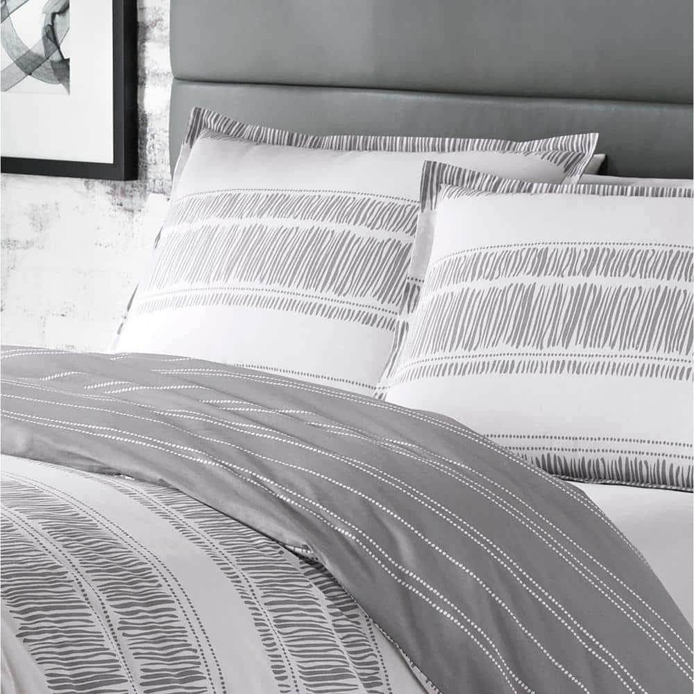 Ziggy 100% Cotton Reversible Duvet Cover Set