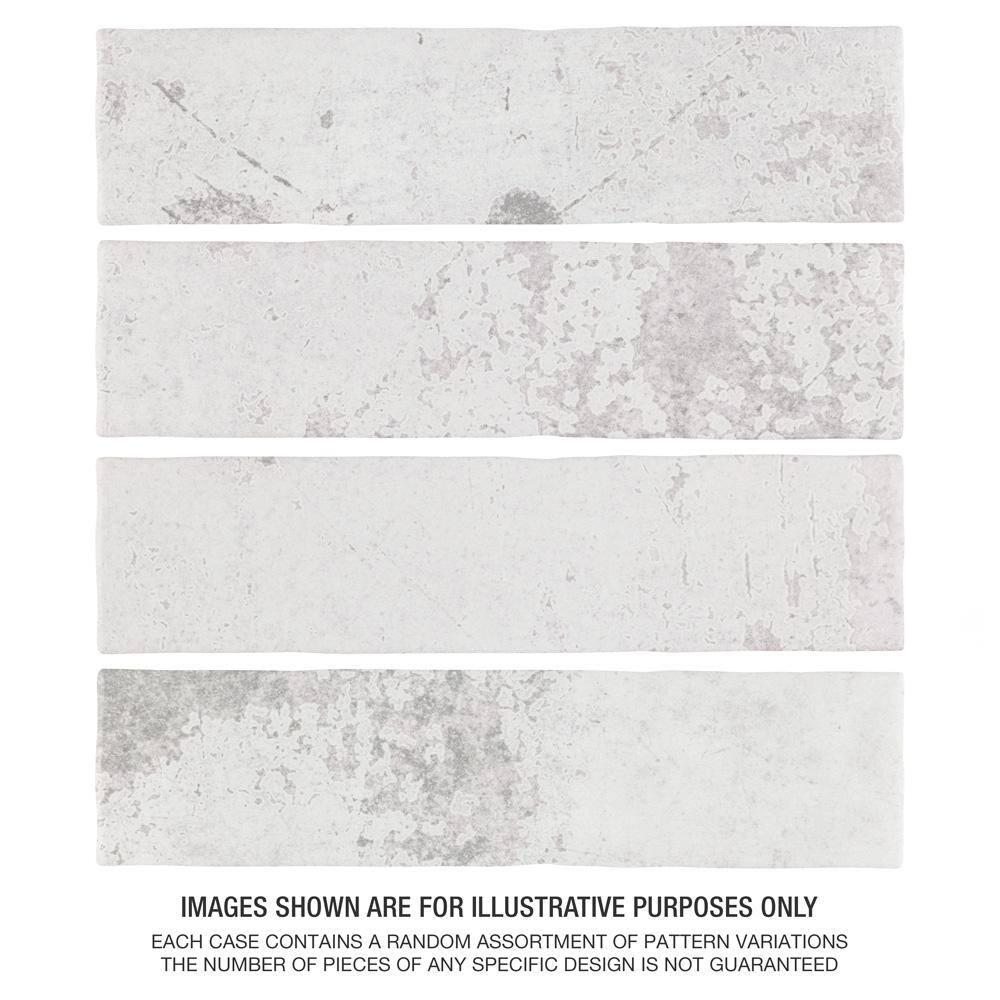 London 3" x 12" Porcelain Brick Look Subway Wall Tile