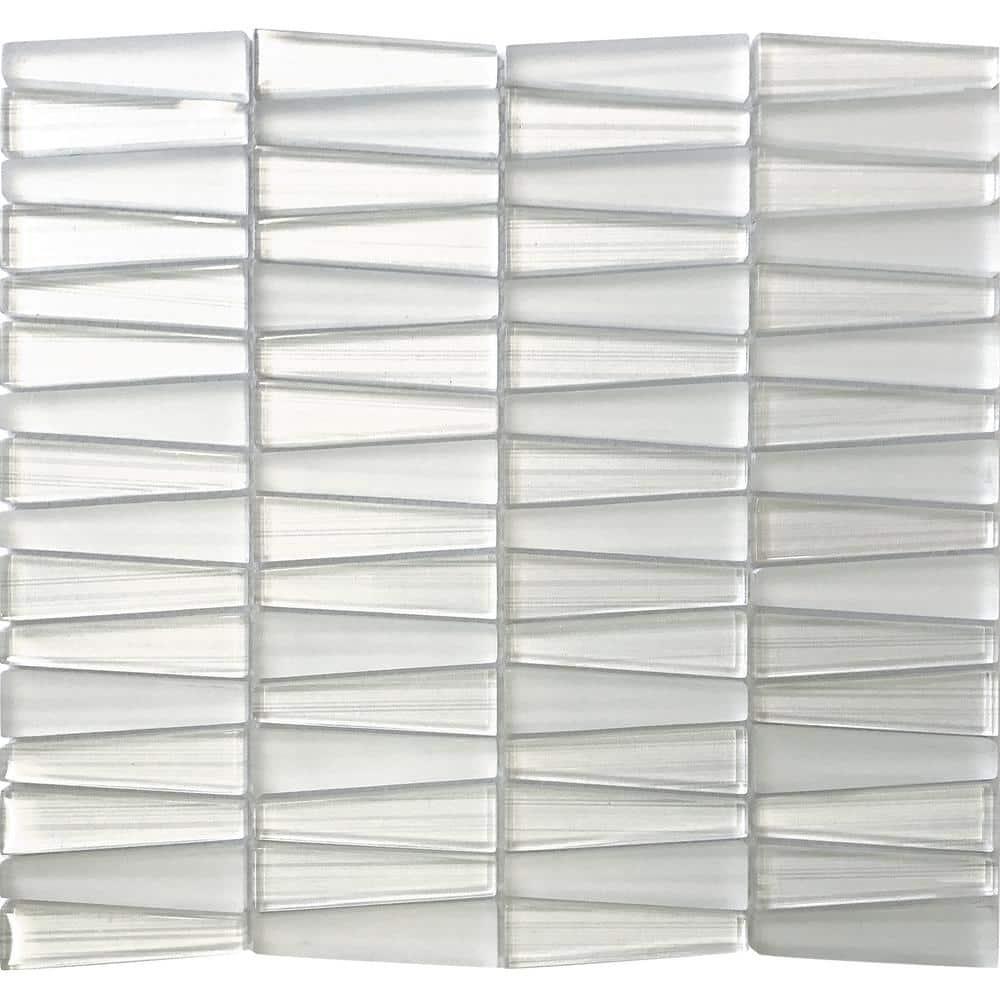 1" x 3" Glass Brick Joint Mosaic Wall and Floor Tile