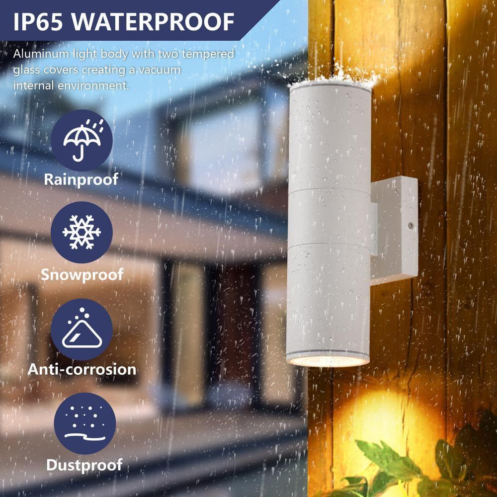 Nuvo Lighting 2 Light LED Large Up and Down Outdoor Sconce