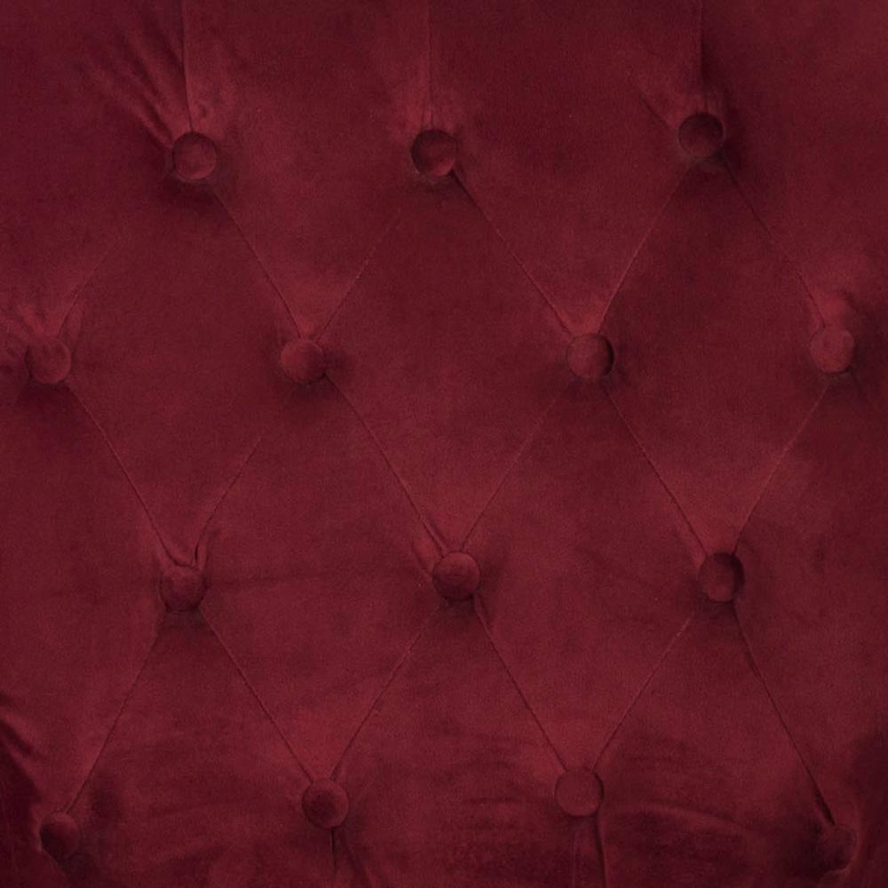 Falcon Arm Chair - MCR4544 - Red Velvet - Safavieh