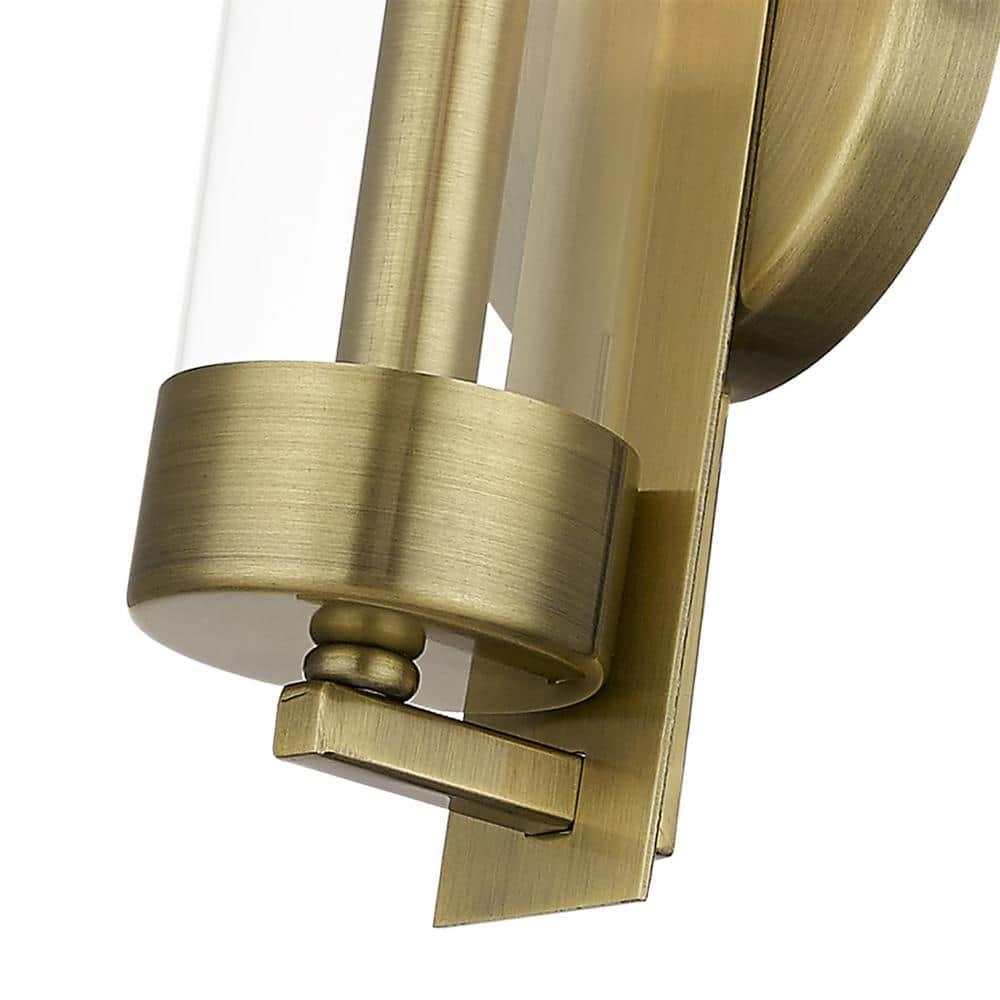 Bernd Steel Candle Wall Light