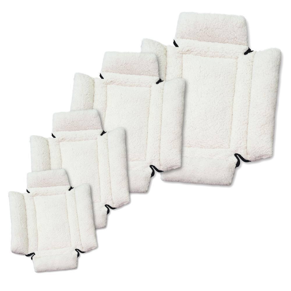 K&H Pet Products Deluxe Bolster Crate Pad Fleece 14 X 22 Inches