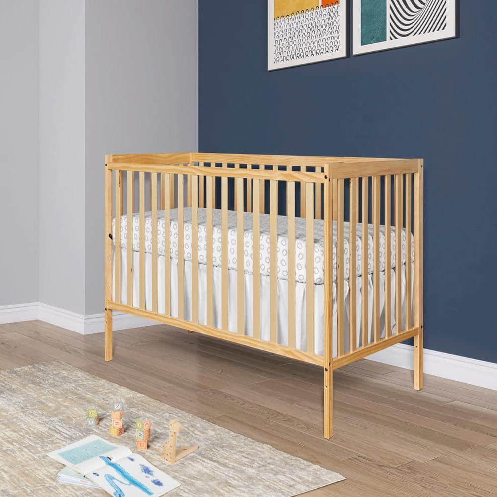 Dream On Me Greenguard Gold & JPMA Certified Synergy 5 in 1 Convertible Crib, Natural