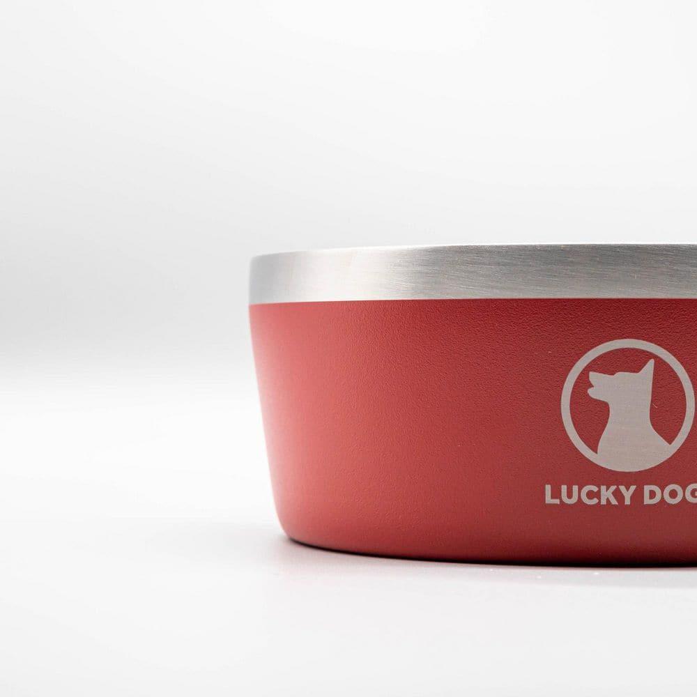 Lucky Dog Lucky Dog INDULGE 5 Double Wall Stainless Steel Dog Bowl