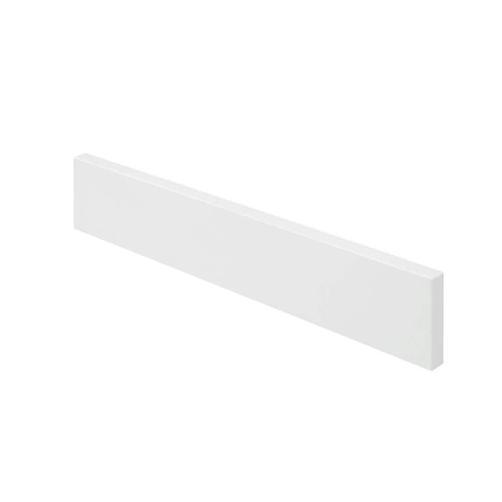 Ariel Al-Wq-Sidesplsh Ariel 21-1/5" Quartz Vanity Side Splash - White