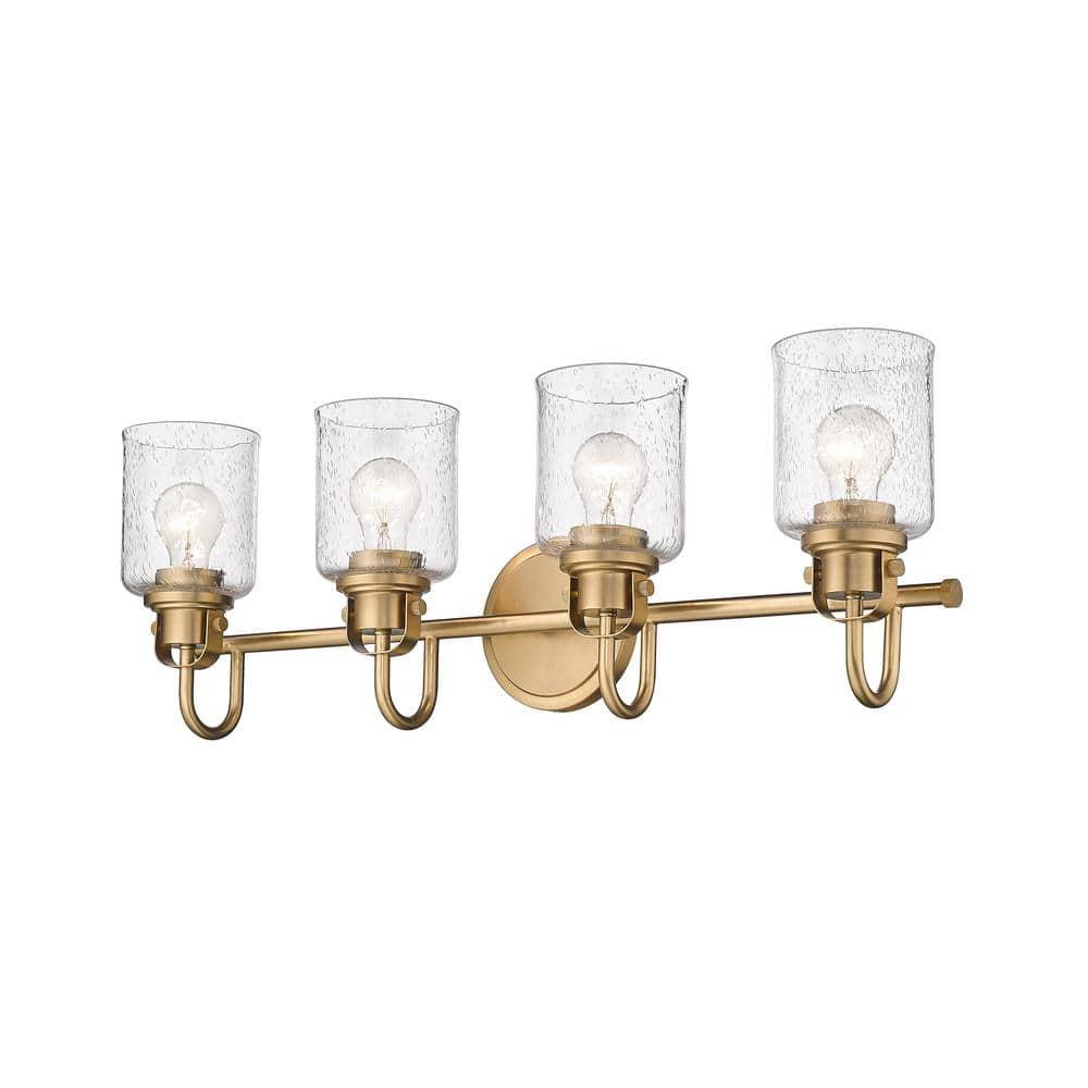 Z-Lite Kinsley 4 - Light Vanity in  Heirloom Gold