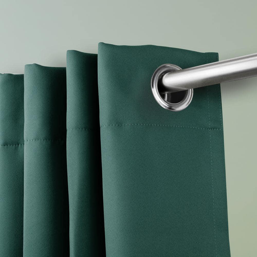 Premium Heavy Duty Room Divider Curtain / Patio Curtain with Grommet 1 Panel - Turquoise 150" x 108"